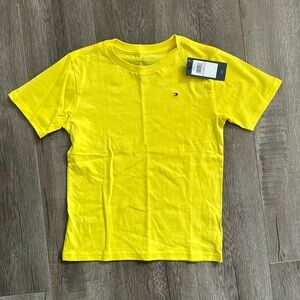 Tommy Hilfiger Kids' Solid Crewneck T-Shirt - Yellow